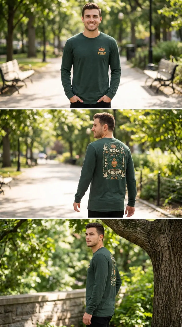 You Only Live Forever Unisex Long Sleeve Tee