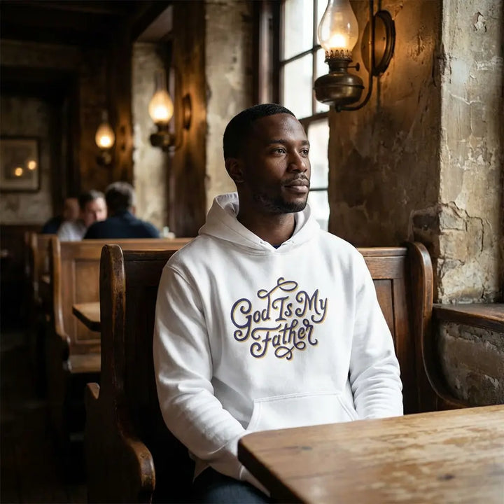 God Is My Father Oversized Heavyweight Hoodie
