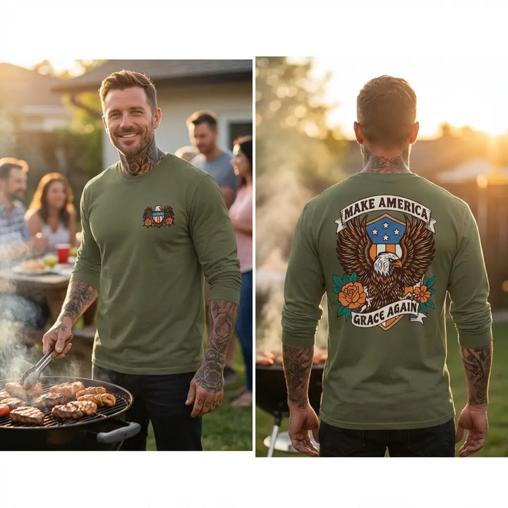 Make America Grace Again Unisex Long Sleeve Tee