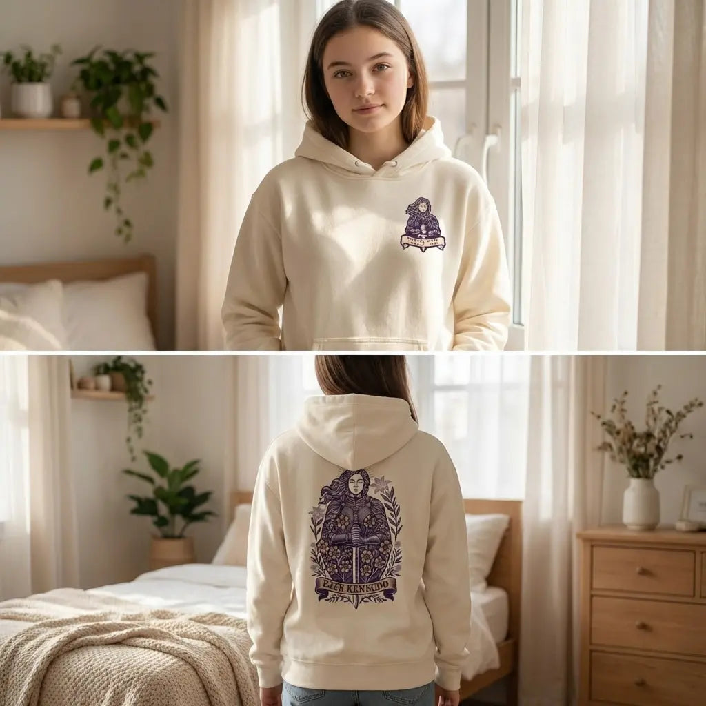 Ezer Kenegdo Unisex Premium Mid-Weight Hoodie